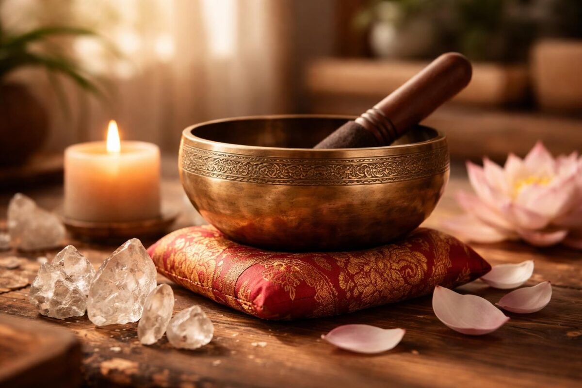 Bol chantant therapeutique Guide pour votre bien etre tibetain découvrez le bol chantant thérapeutique, un guide complet pour améliorer votre bien-être grâce aux traditions tibétaines. apprenez ses bienfaits et méthodes d'utilisation.