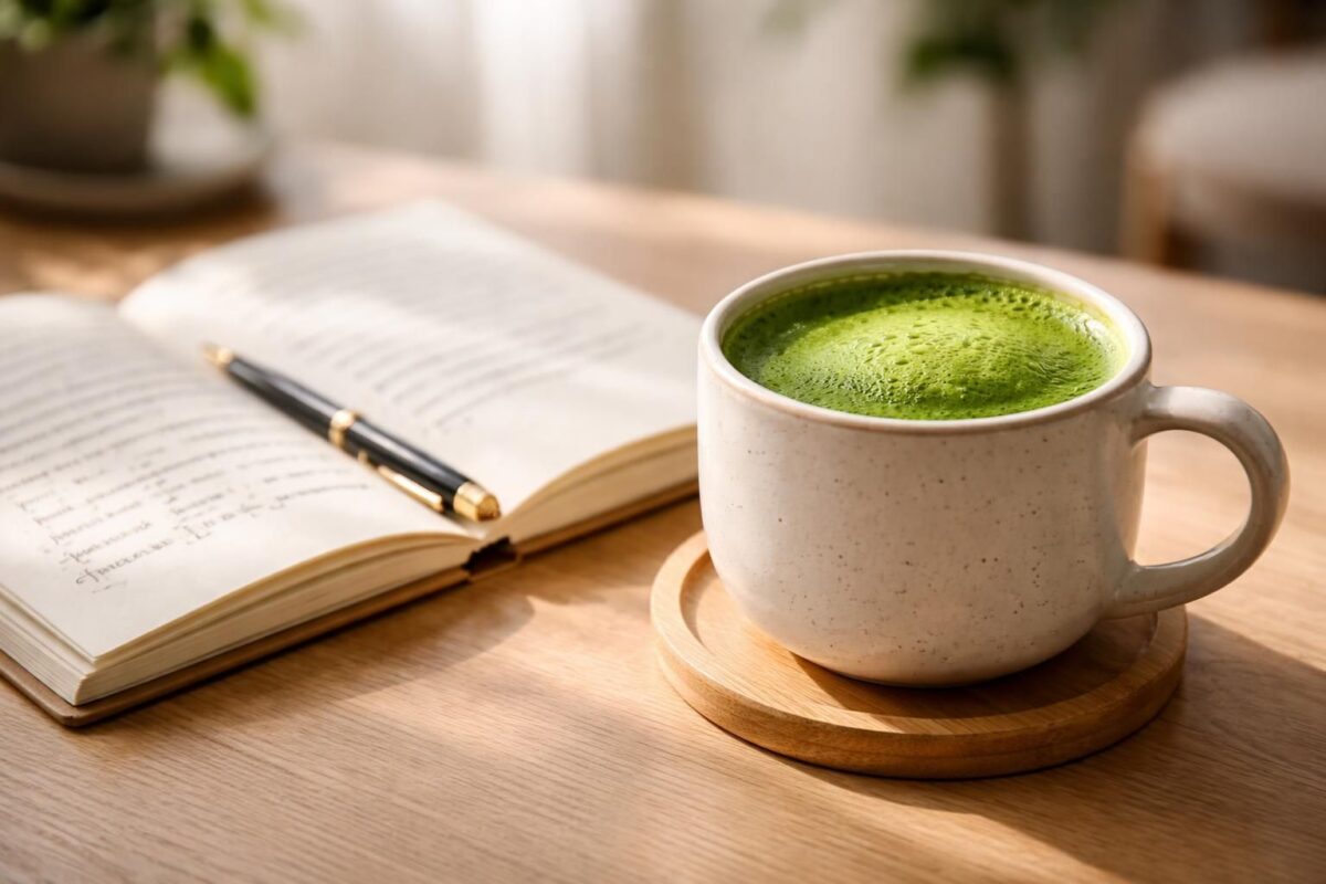 Matcha energie concentration découvrez les bienfaits du matcha pour booster votre énergie et améliorer votre concentration naturellement tout au long de la journée.