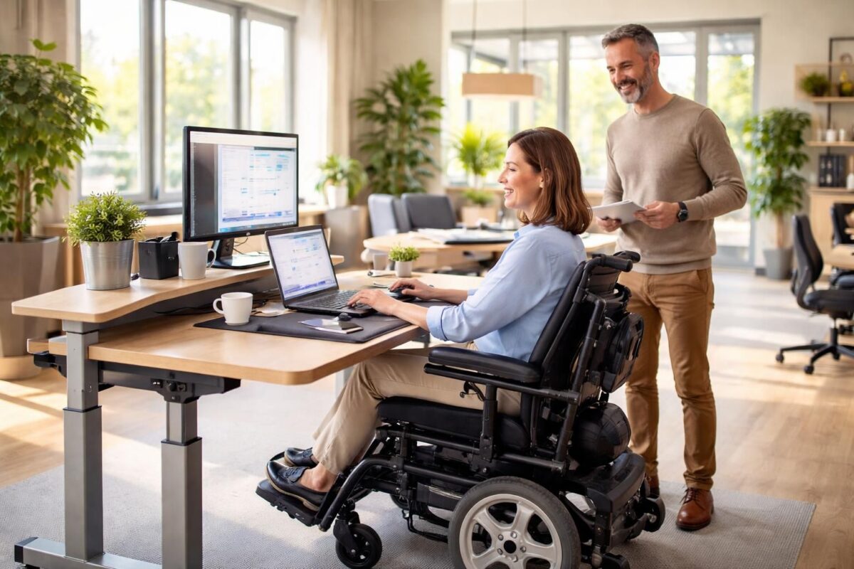 Sclerose en plaque et travail Lrsquoimportance amenagements découvrez l'importance des aménagements au travail pour les personnes atteintes de sclérose en plaques et assurez un environnement professionnel adapté et inclusif.